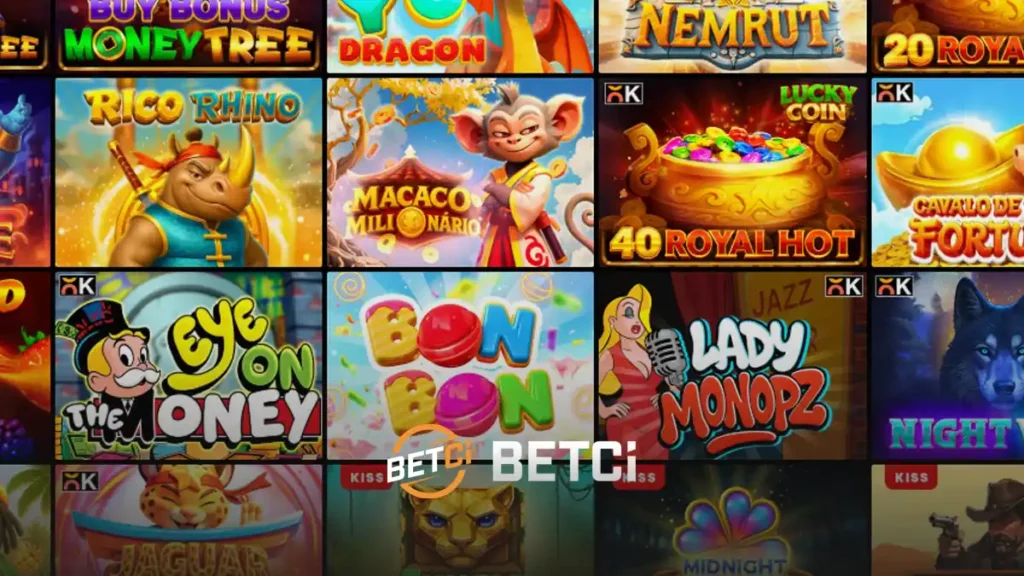 Betci popüler slot oyunları